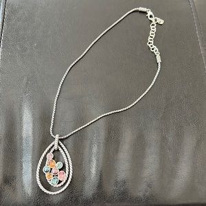 Brighton multi coloured jewel 16inch necklace